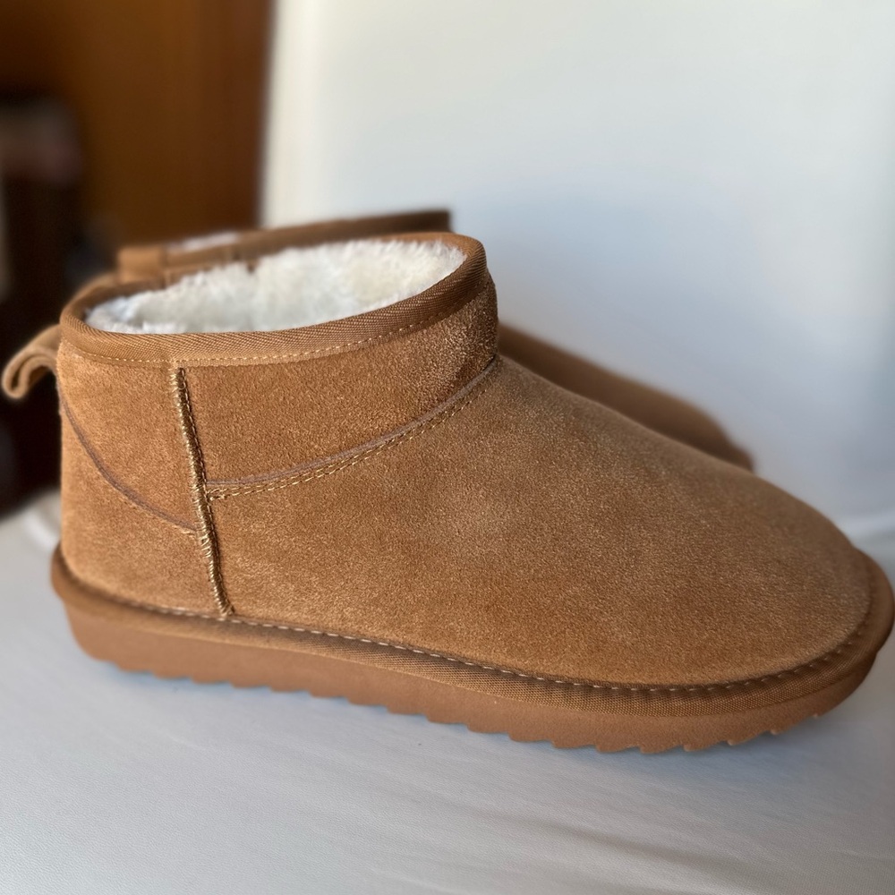Cozy Tan Ankle Boots for Women